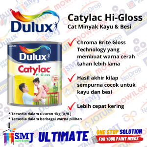 Catylac Hi-Gloss - Cat Minyak Kayu & Besi
